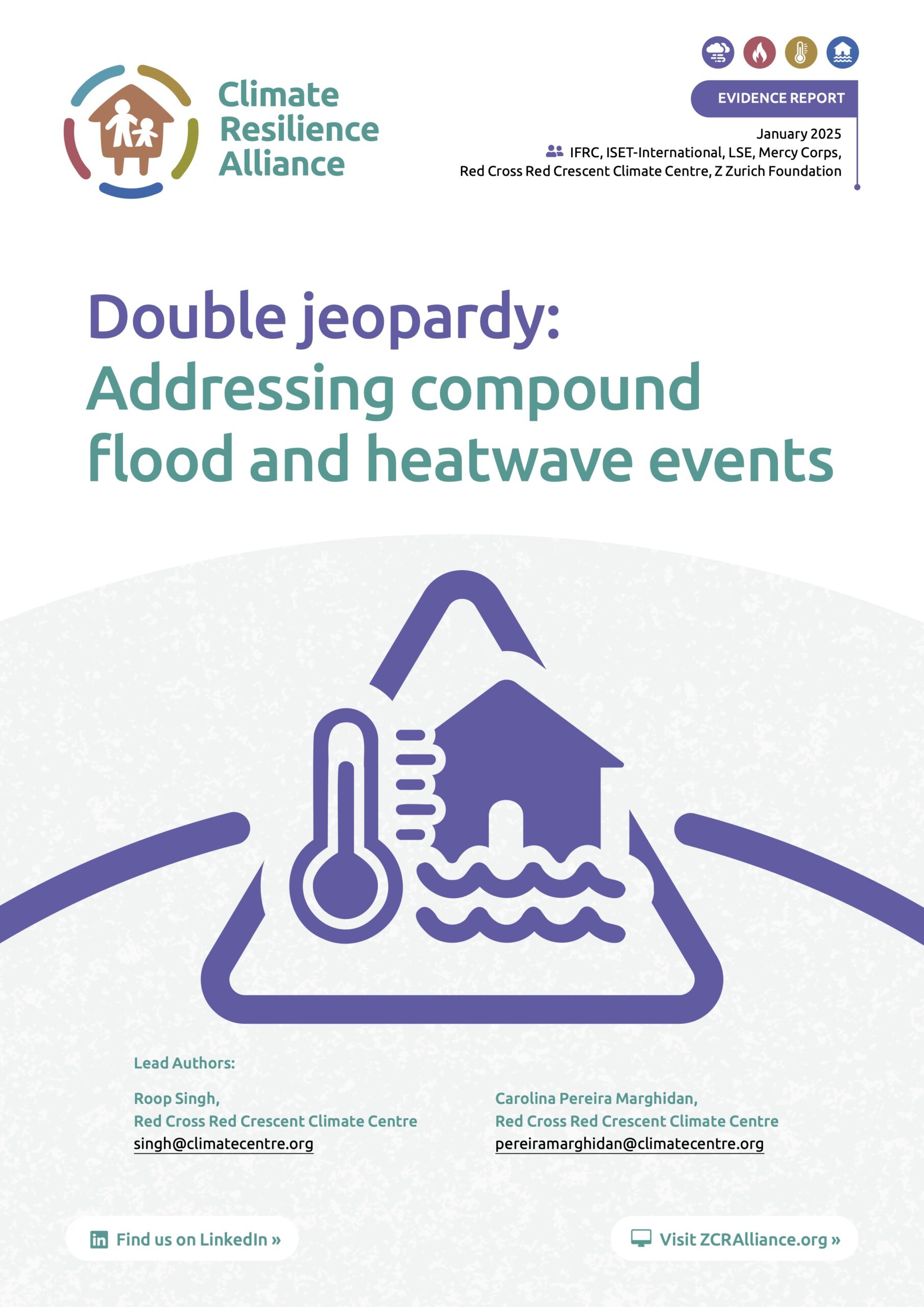Double Jeopardy: Addressing compound flood and heatwave events