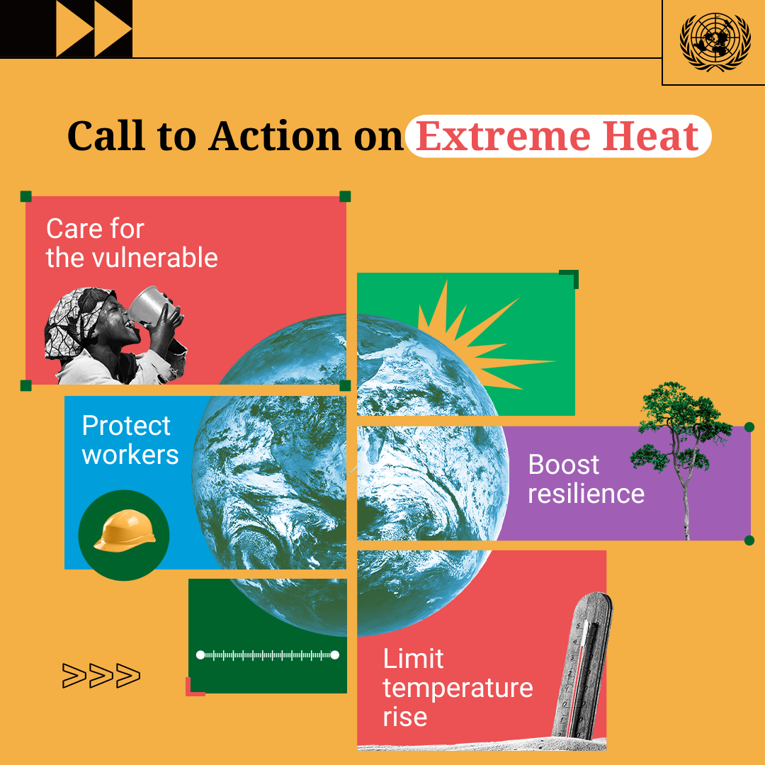 UN Secretary-General calls for urgent action on extreme heat