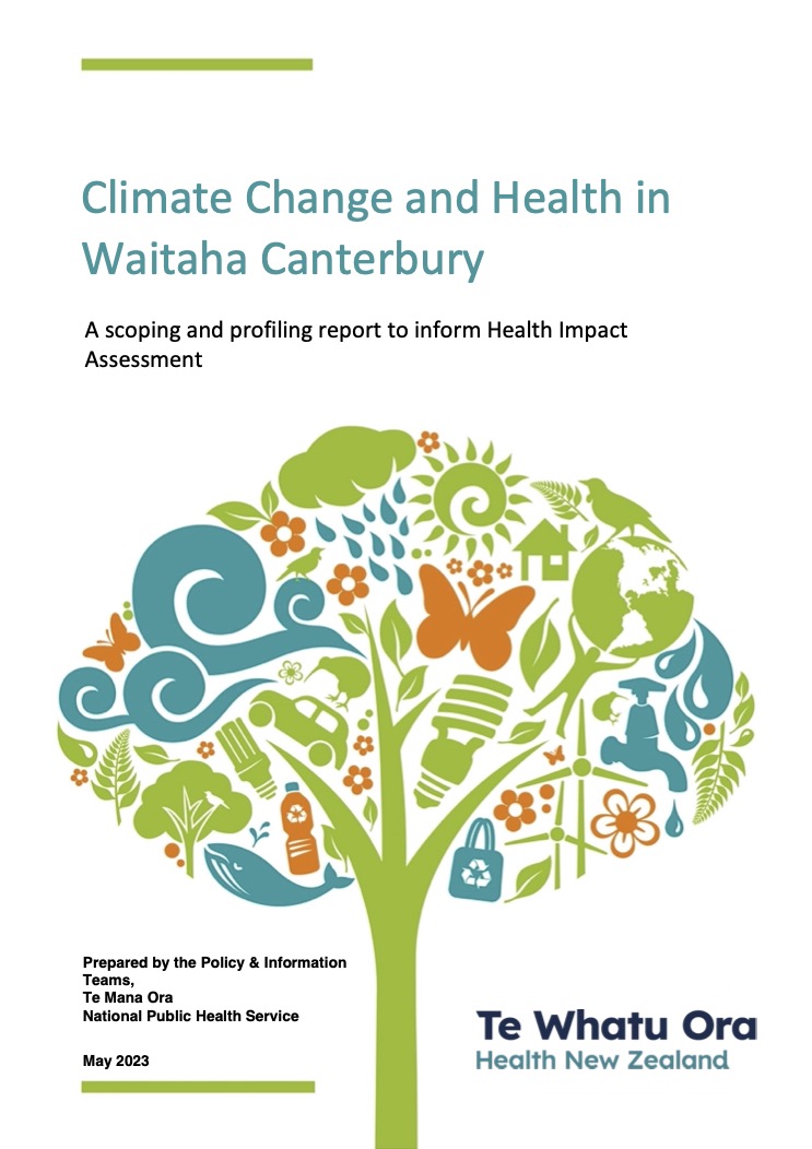 Climate Change and Health in Waitaha Canterbury