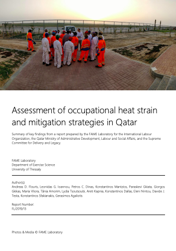 Assessment of occupational heat strain and mitigation strategies in Qatar
