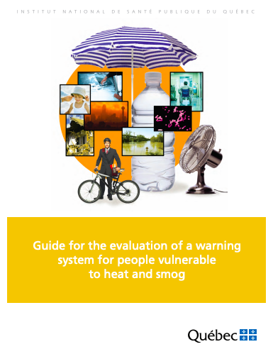 Guide for the evaluation of a warning system for people vulnerable to heat and smog