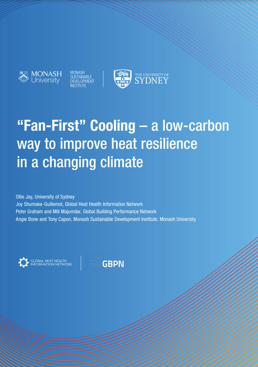“Fan-First” Cooling – a low-carbon way to improve heat resilience in a changing climate
