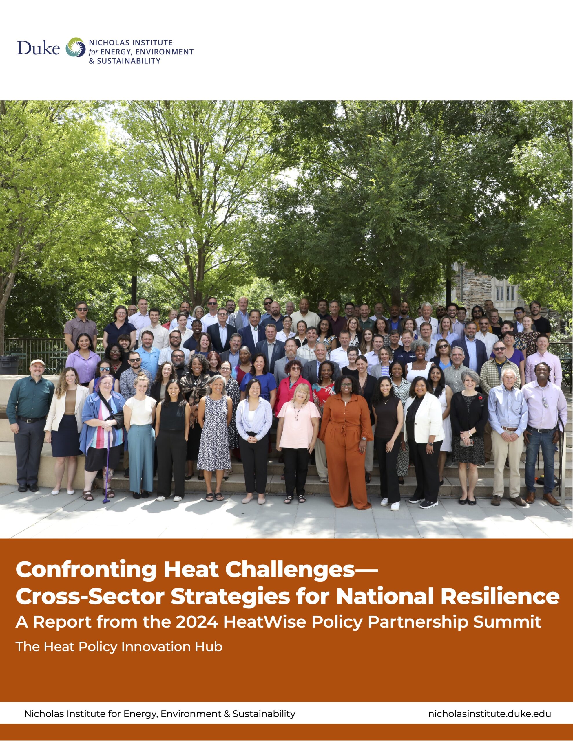 Confronting Heat Challenges—Cross-Sector Strategies for National Resilience: A Report from the 2024 HeatWise Policy Partnership Summit