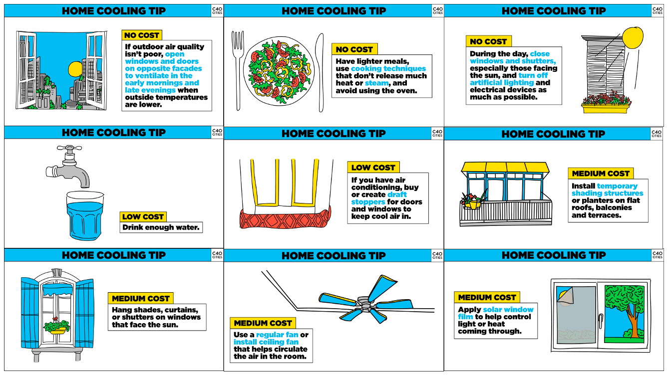 Home Cooling Tips messaging toolkit